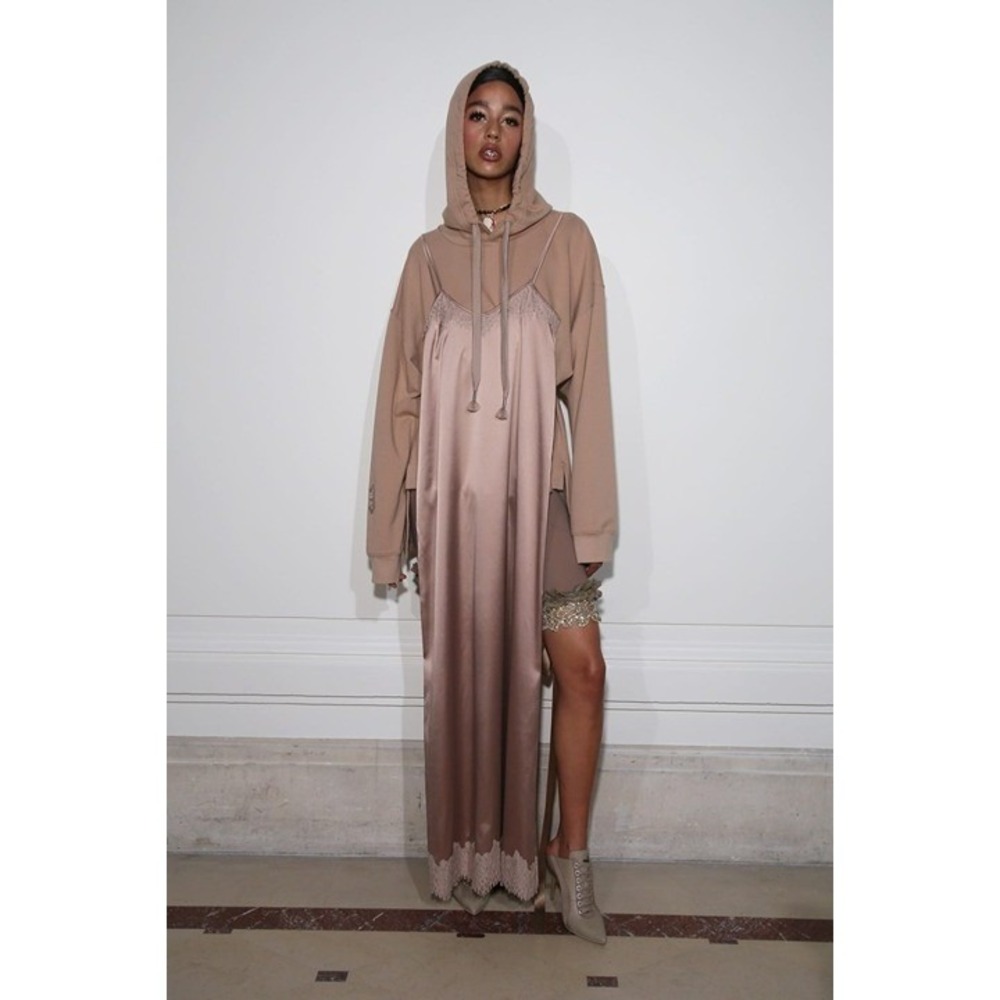 Fenty x Puma Mule‎ Lace Up Biege or Nude Heels by Rihanna RARE